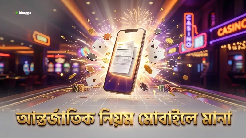 আন্তর্জাতিক আর্থিক নিয়মাবলী মোবাইলেও কার্যকরভাবে অনুসরণ করা হয়।