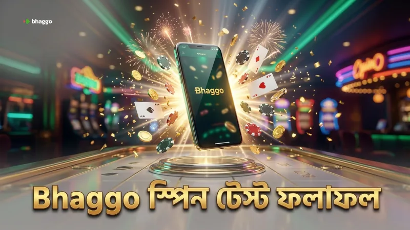 Bhaggo প্ল্যাটফর্মে স্পিন টেস্টের মাধ্যমে ফলাফল বিশ্লেষণ